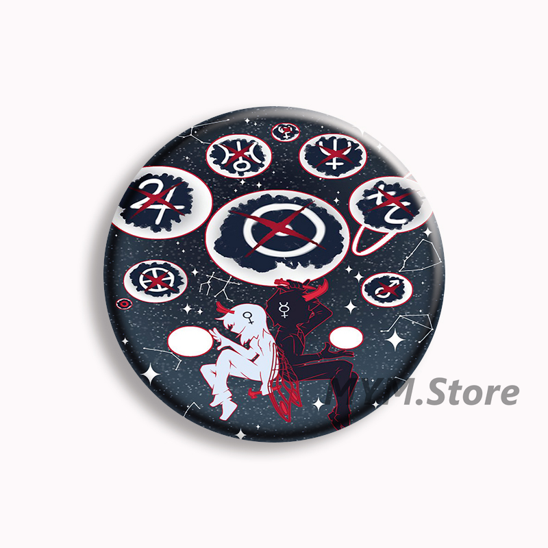 Psychopomp GOLD Anime Button P - Gaming Accessories Room recension och pris