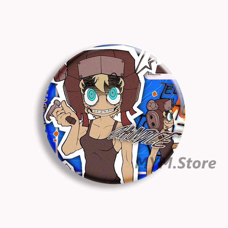 Psychopomp GOLD Anime Button P - Gaming Accessories Room recension och pris
