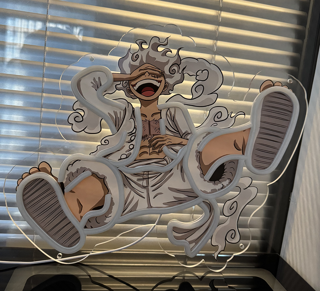 One Piece Pokemon Anime Neon S - Gaming Accessories Room recension och pris