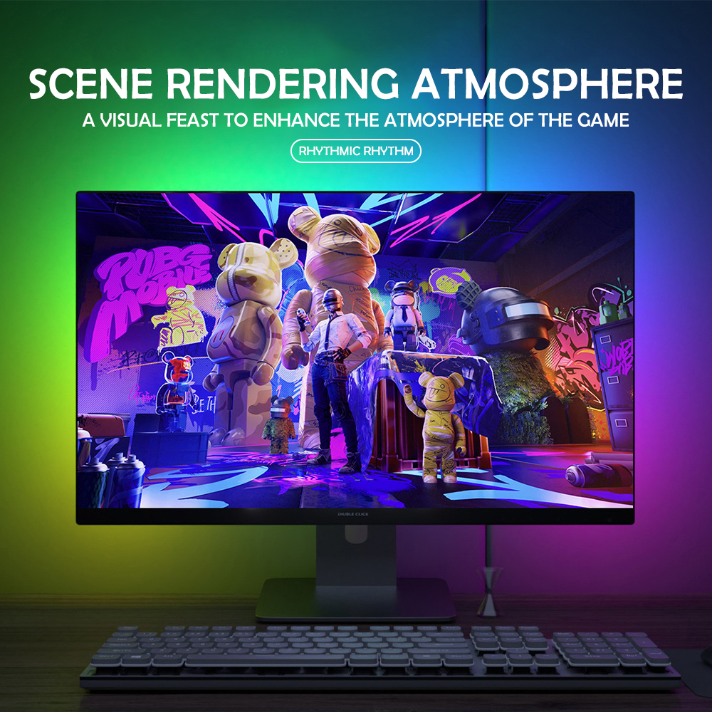 RGB Gaming Lights Strip Monito - Gaming Accessories Led recension och pris