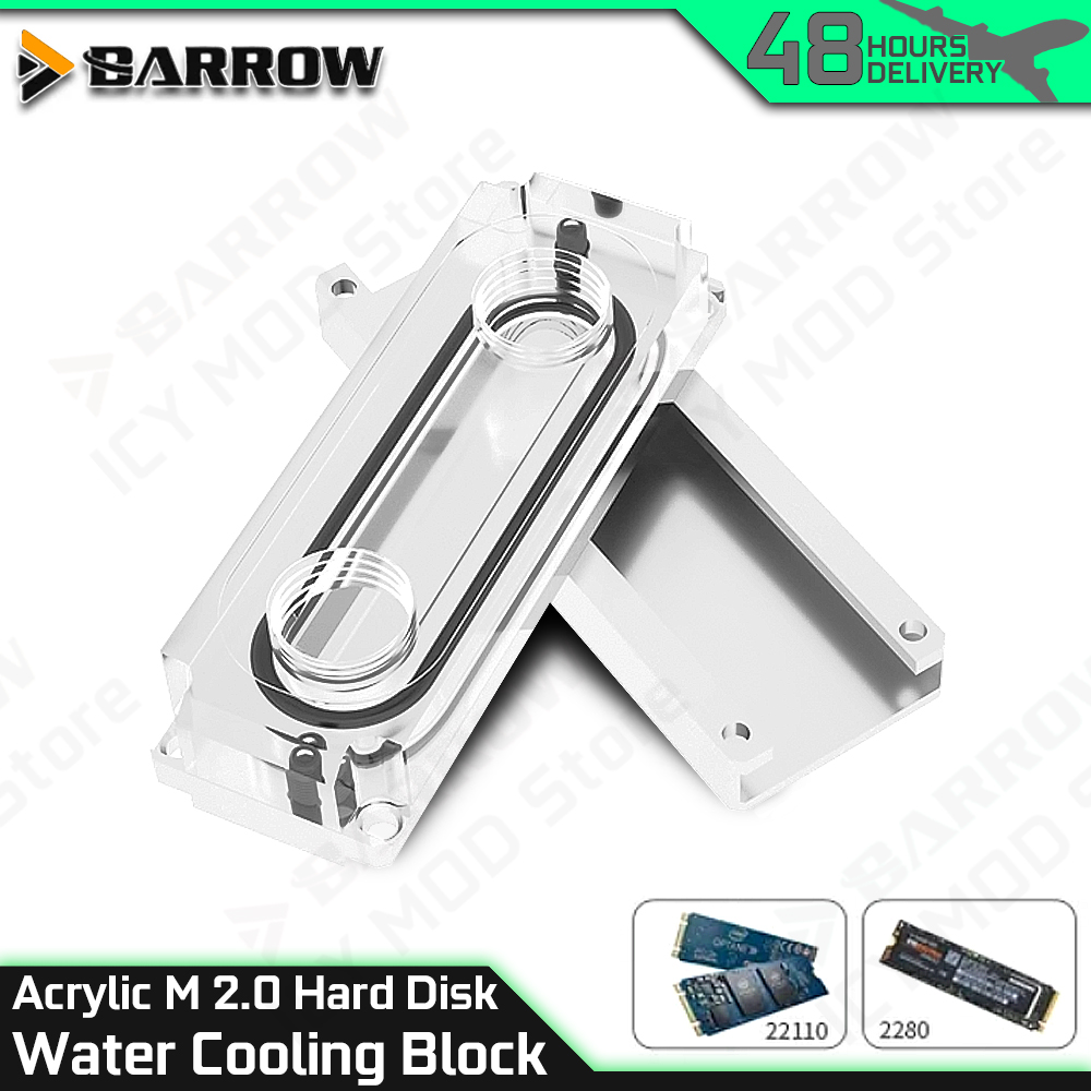 Barrow M2 Solid State Disk Wat - M2 Heatsink Cooler recension och pris