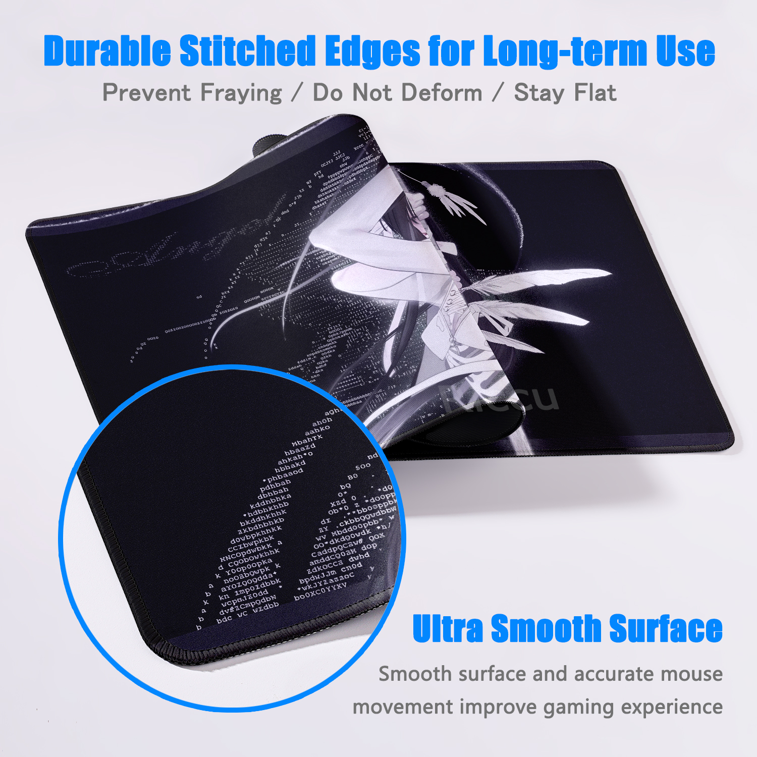 Black White Skeleton Sword Gir - Gaming Accessories For Your Desk recension och pris