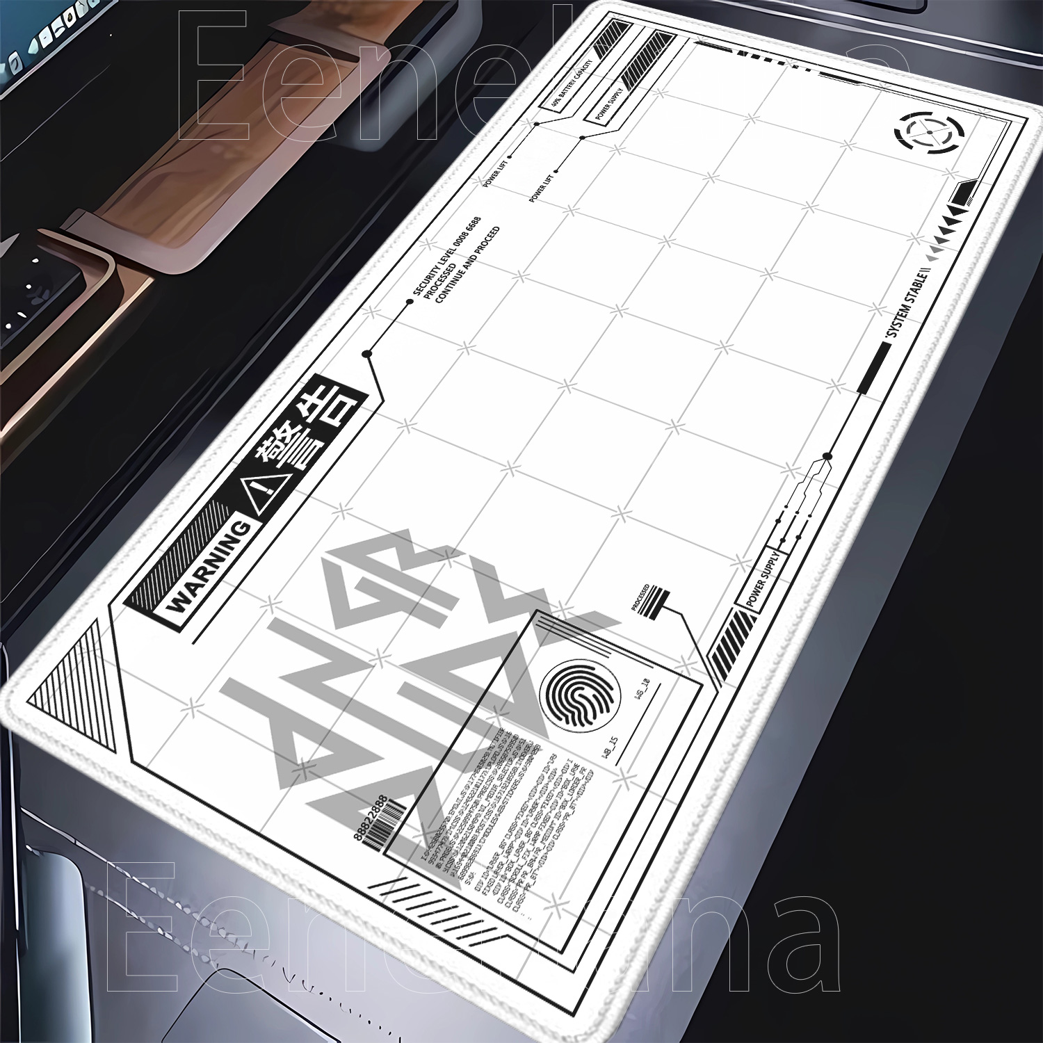 Large Mouse Pad HD Printing Ex - Gaming Accessories Drawing recension och pris