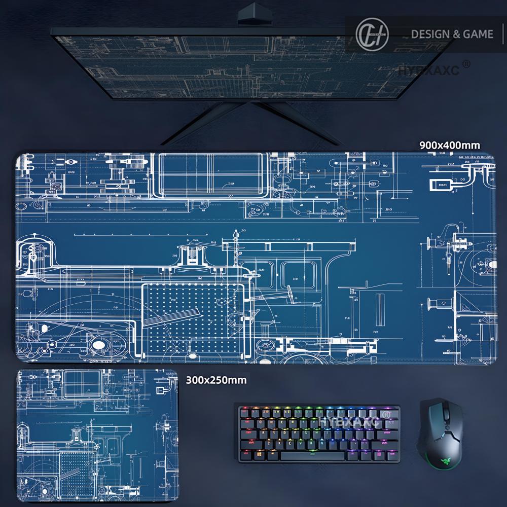 HYBXAXC Mouse Pad Gaming Acces - Gaming Accessories Drawing recension och pris