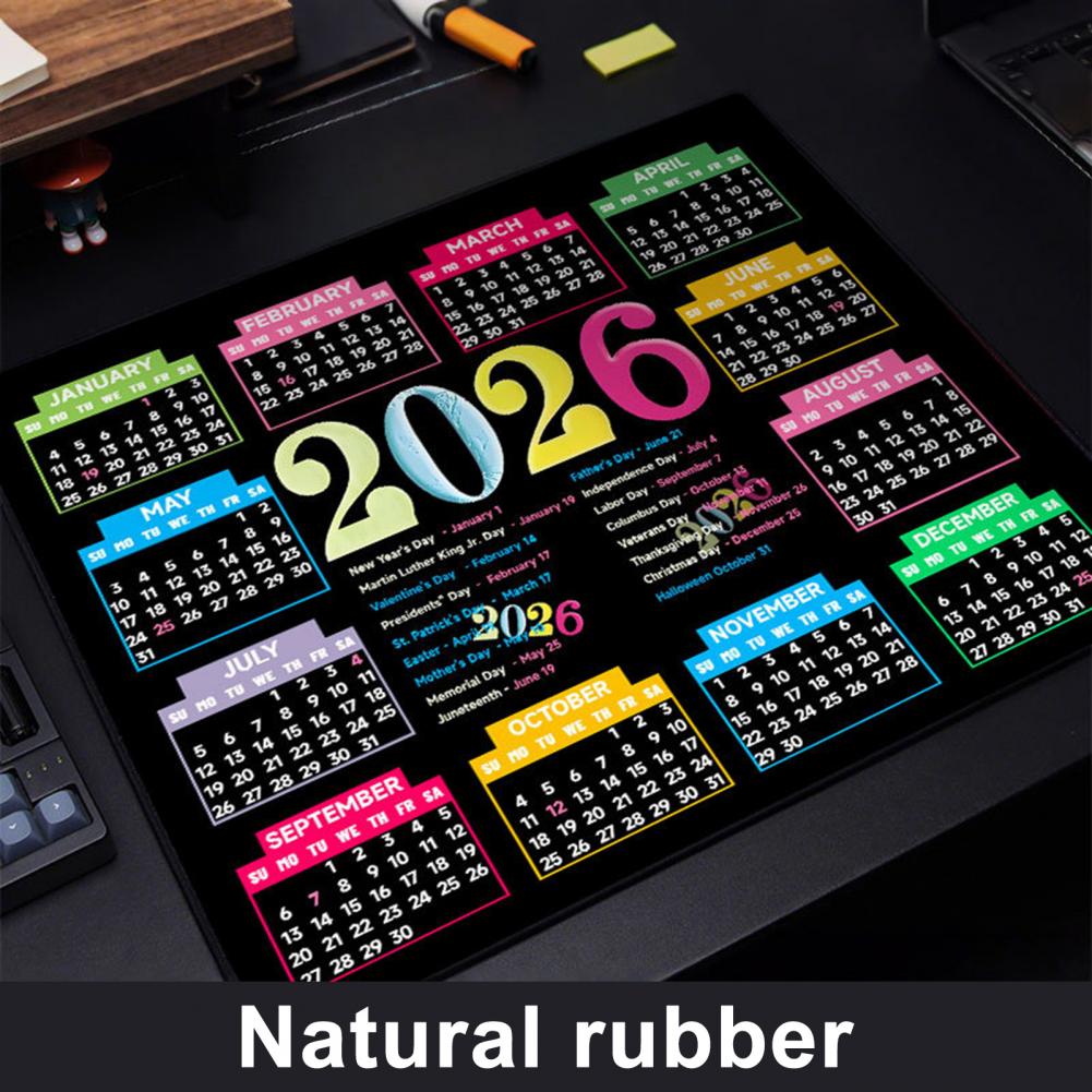 2026 Calendar Mouse Pad Waterp - Gaming Accessories For Gaming Laptop recension och pris
