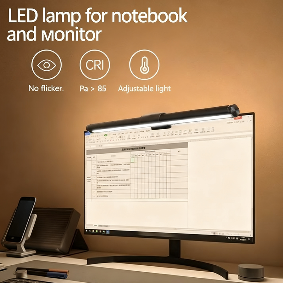 RGB LED Monitor Light Bar Step - Gaming Accessories Led recension och pris