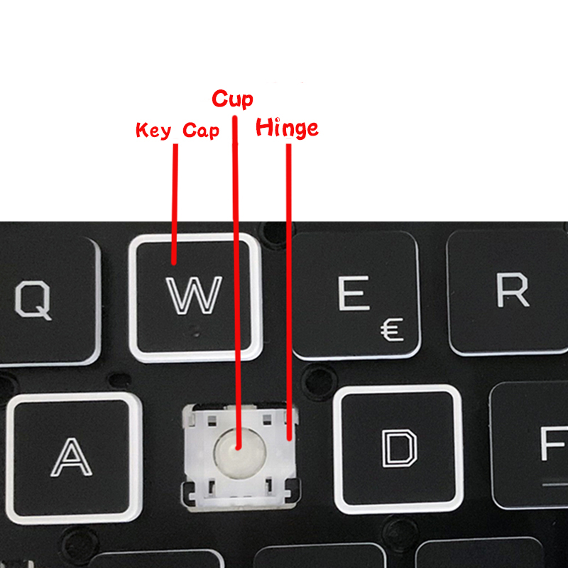 Original Key Cap Hinge Rubber  - Xiaomi Gaming Accessories recension och pris