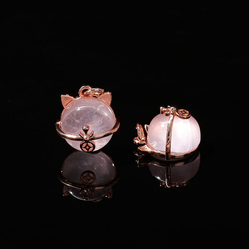 1 Pc Natural Pink Quartz Inlai - Gaming Equipment Accessories recension och pris