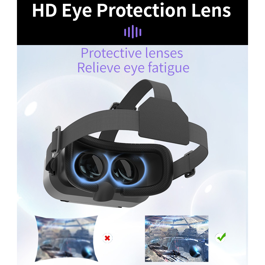 VR Glasses 3D Viar Phone Virtu - Gaming Accessories For 8 Year Old recension och pris