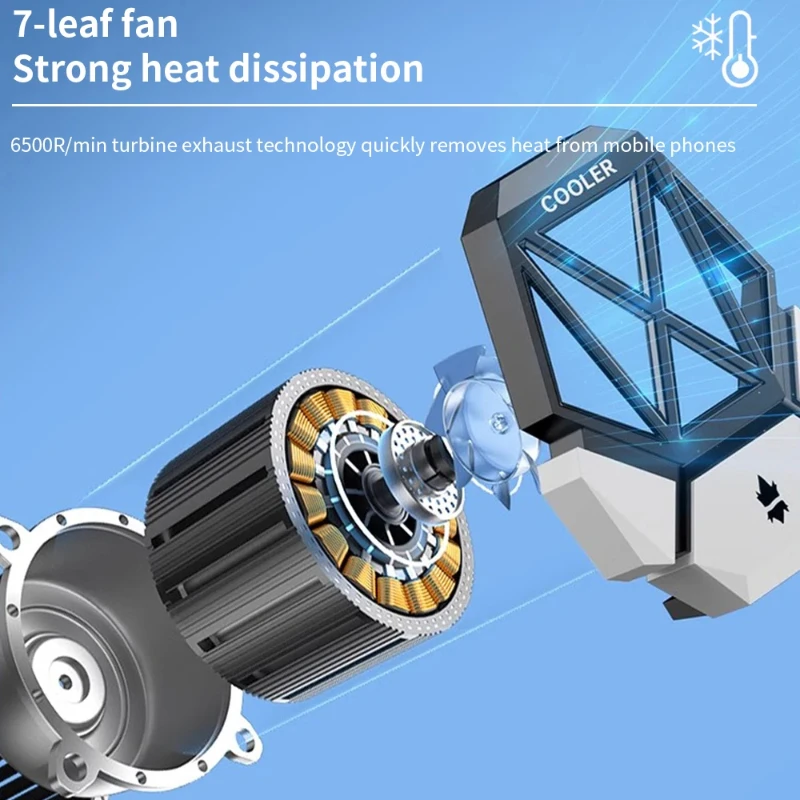 DY08 Mobile Phone Cooling Fan  - Gaming Accessories Room recension och pris