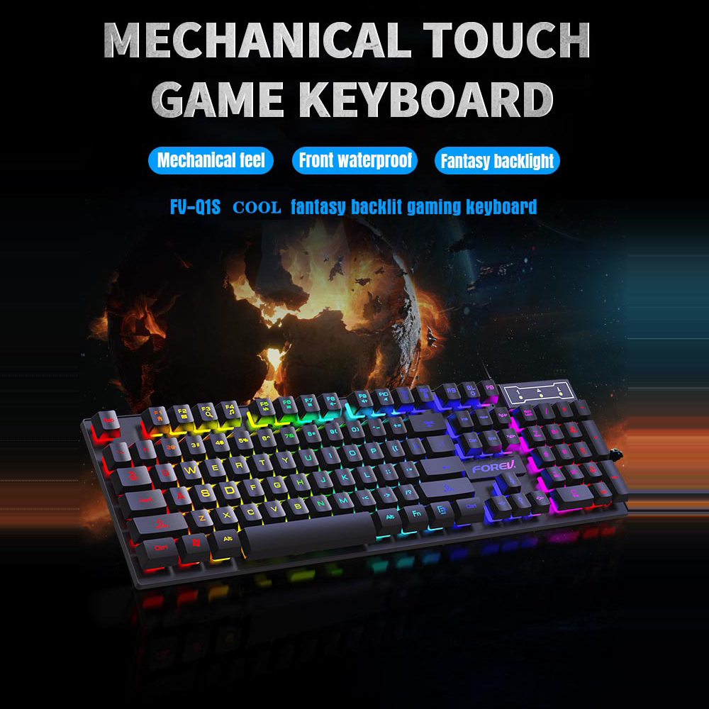 104 Keys Mechanical feel Keybo - Gaming Accessories Razer recension och pris