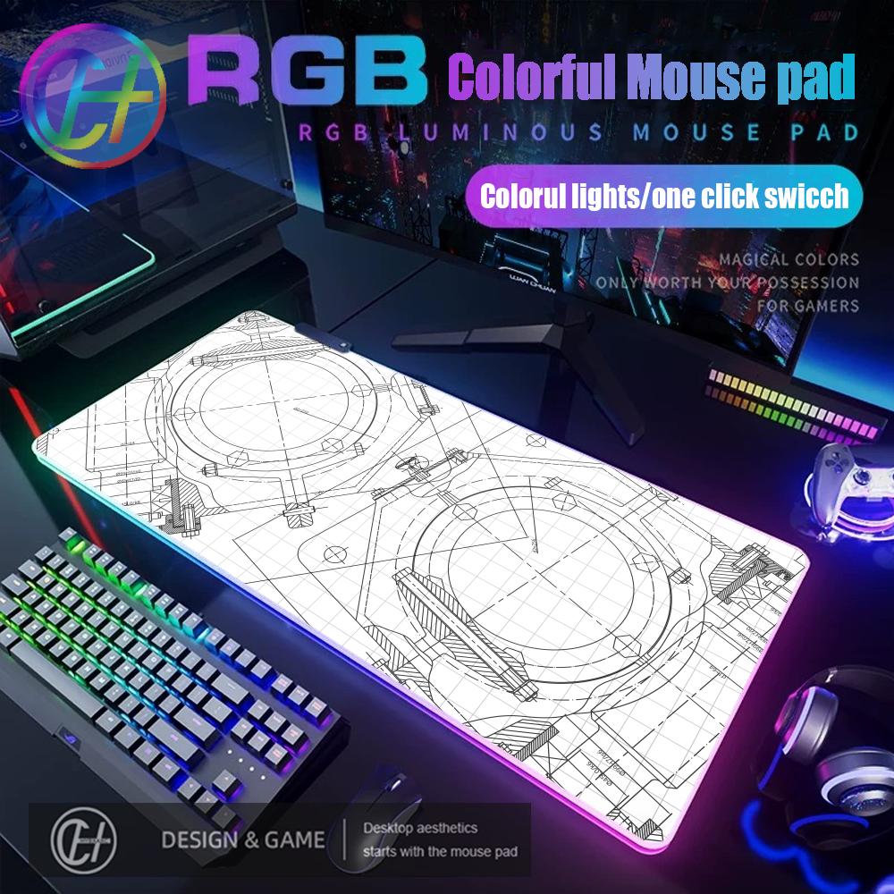 Mechanical Drawing RGB Mouse P - Gaming Accessories Drawing recension och pris