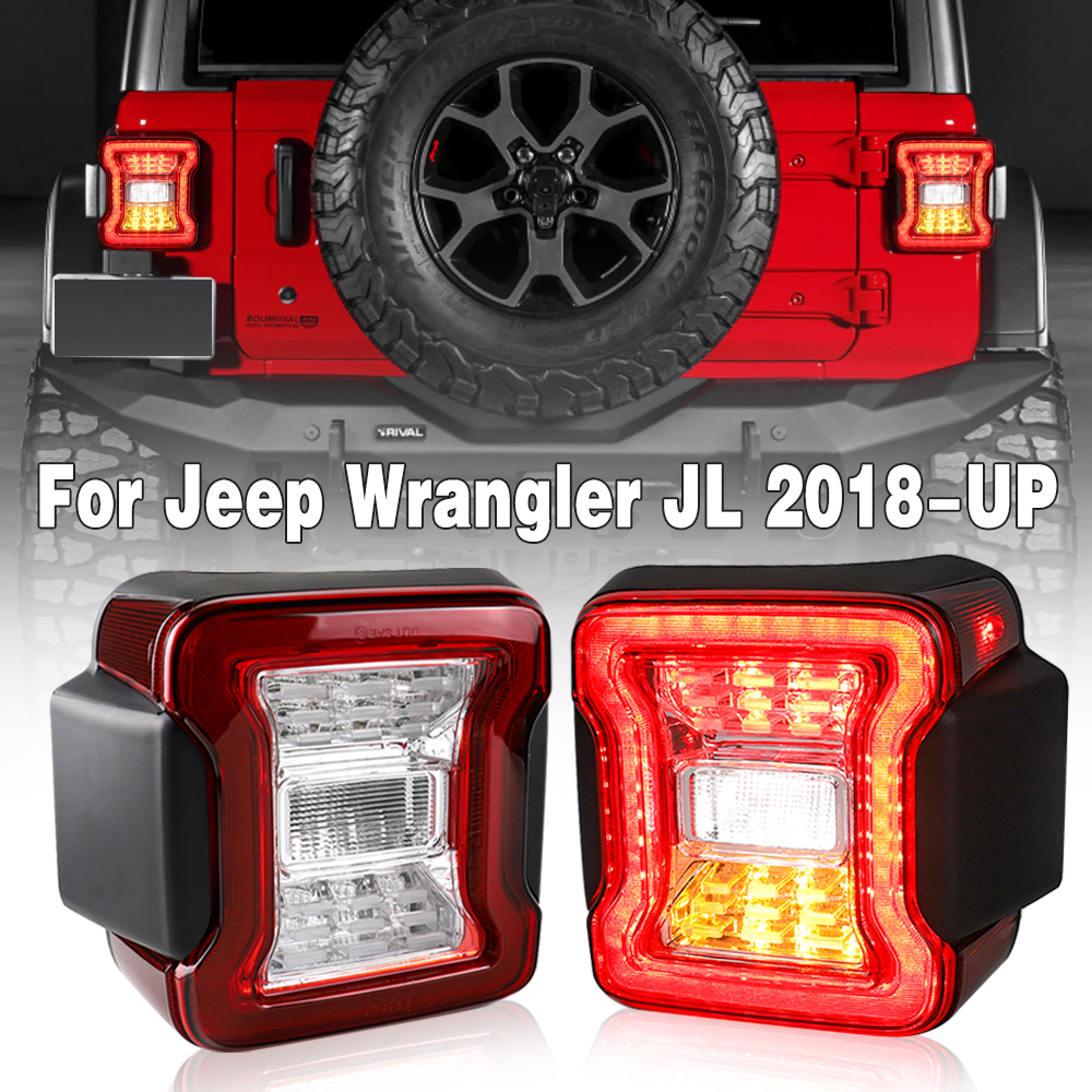 LED Tail Lights for Jeep Wrang - Gaming Equipment Accessories recension och pris