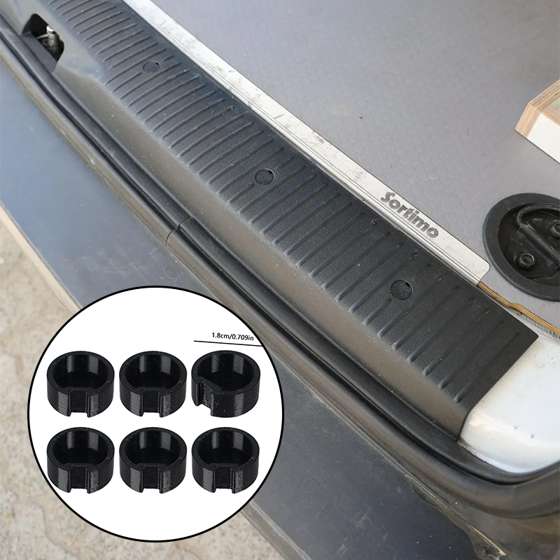 6pcs Car Tailgate Trim Cover F - Gaming Equipment Accessories recension och pris