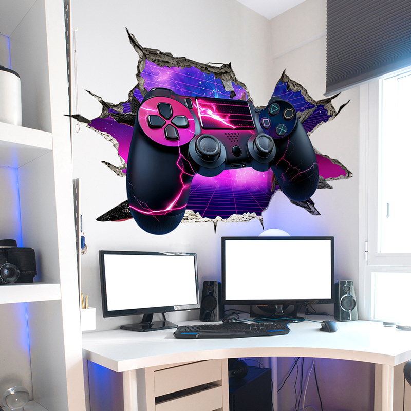 Larger Gaming Poster Broken Wa - Gaming Accessories Wallpaper recension och pris