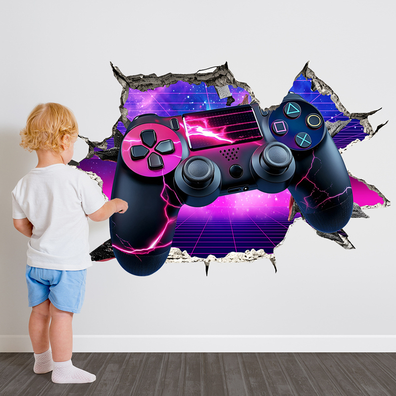 Larger Gaming Poster Broken Wa - Gaming Accessories Wallpaper recension och pris