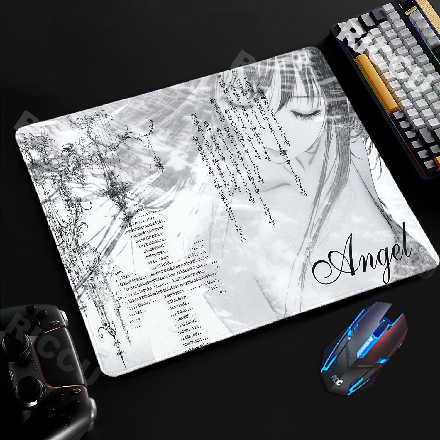 Anime Girl Aesthetics Mouse Pa - Gaming Accessories For Your Desk recension och pris