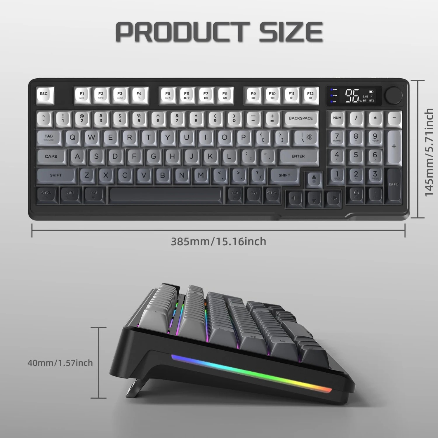 FREEWOLF M96 Wireless Keyboard - Gaming Accessories Razer recension och pris
