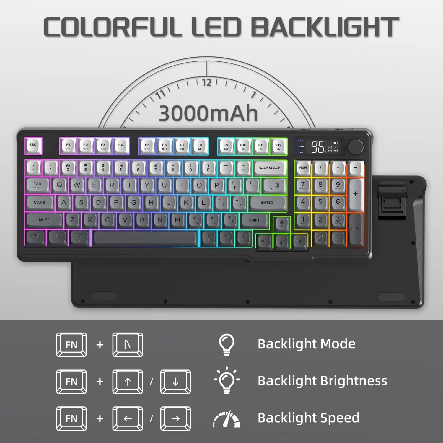FREEWOLF M96 Wireless Keyboard - Gaming Accessories Razer recension och pris
